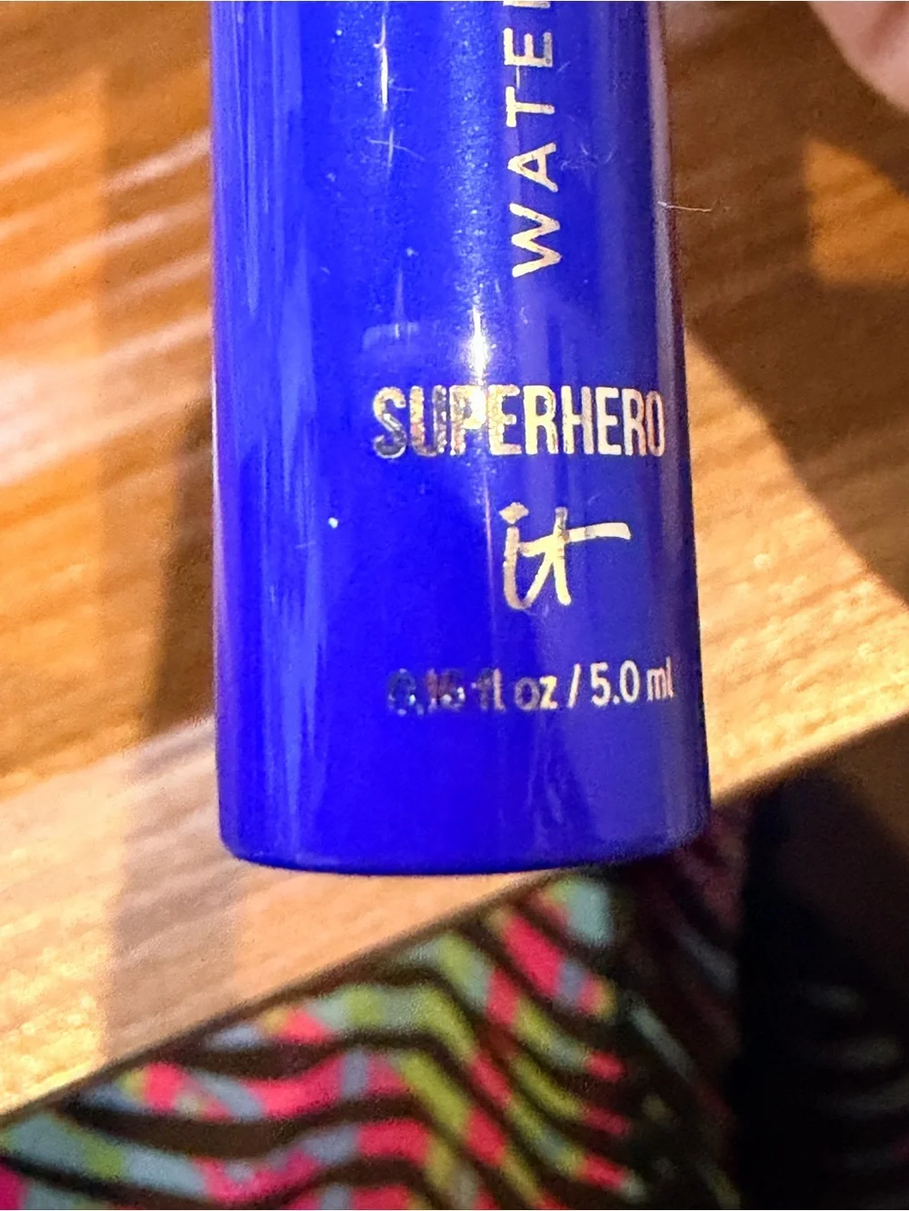 NWT it cosmetics Superhero Waterproof Mascara Mini in Super Black